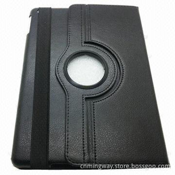 Leather Case for iPad Air with 360° Rotation